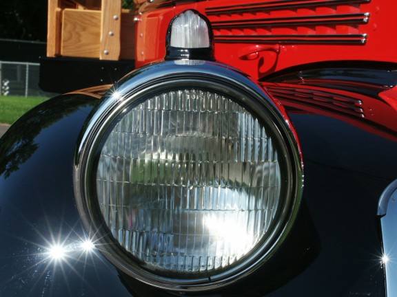 1946 Chevrolet De Luxe Stake Bed Truck Front Headlight