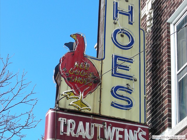 2. Trautwein's featured Red Goose Shoes and was located in the Bevo Neighborhood.